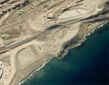 Jinamar, satellite image, a small but fun take off
