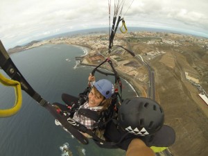 Fly near Las Canteras beach