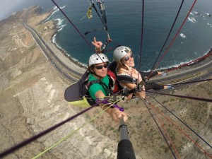 Flying over Los Giles