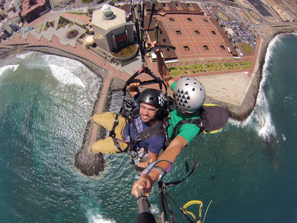 video paragliding Gran Canaria